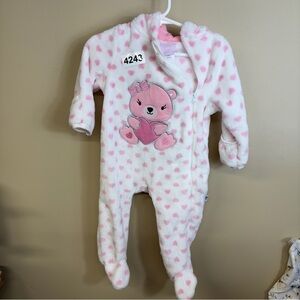 Little joy warm outfit 6-9 months has hat. Like new worn once